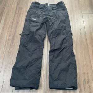 The North Face snow pants black
